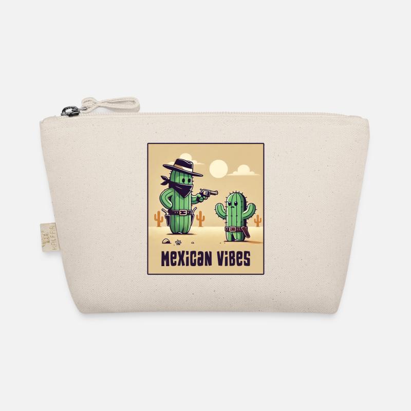 Mexico cactus design Organic Pouch