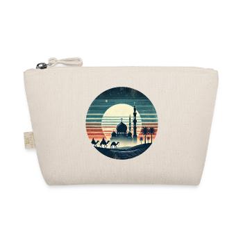 Marrakech mosque city design - Organic Pouch - nature - Front