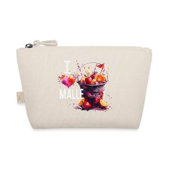 Ich liebe Malle Mallorca Geschenk - Bio-Täschchen - Natur - Vorne