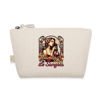 Mama Mia Sangria Spain Portugal Gift - Organic Pouch - nature - Front