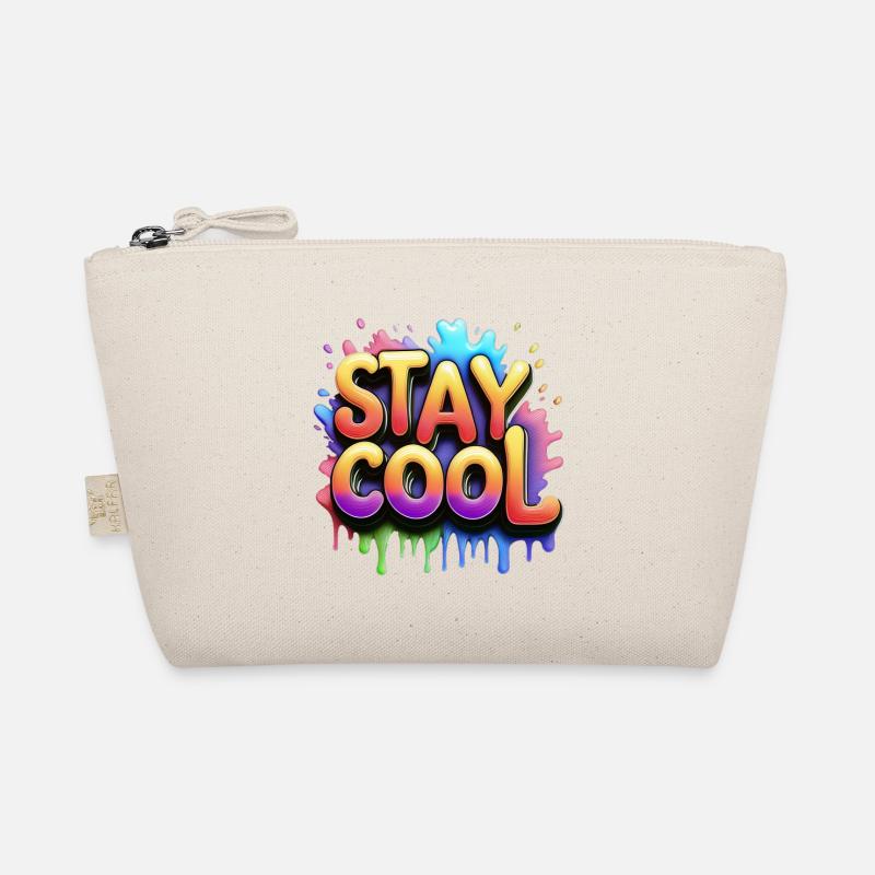 Restez cool texte 3d Trousse biologique
