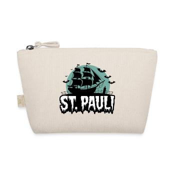 St. Pauli Halloween Reeperbahn Kiez - Bio-Täschchen - Natur - Vorne