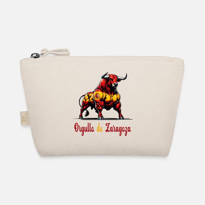 Pride Zaragoza flag design Organic Pouch