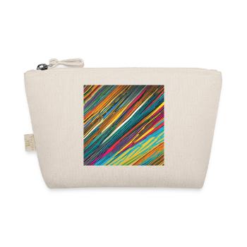 Colorful strokes - Organic Pouch - nature - Front