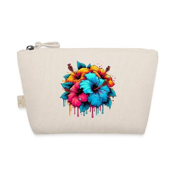 Hibiscus Flowers - Organic Pouch - nature - Front