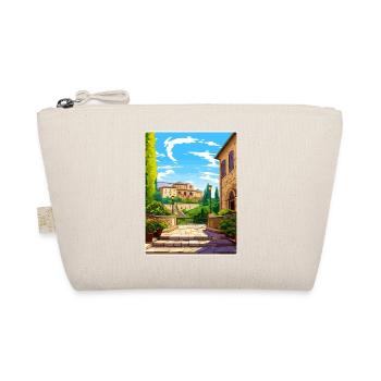 Perugia Italien Reise Poster Souvenir Malerei WPA - Bio-Täschchen - Natur - Vorne