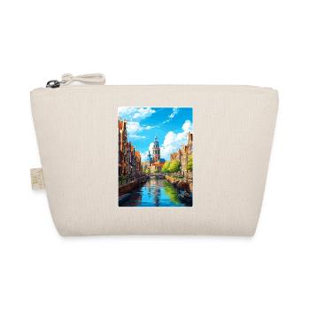 Amsterdam Pays-Bas Affiche de voyage Souvenir WPA - Trousse biologique - nature - Devant