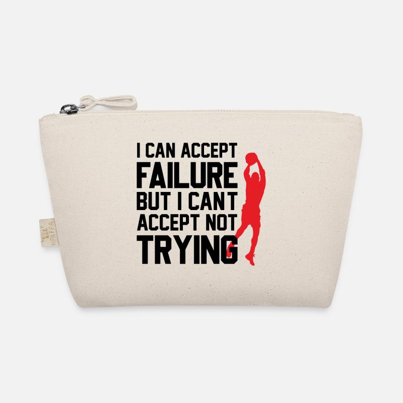 Design de basket-ball cool avec un dicton motivant Trousse biologique