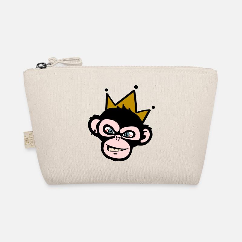 Verrückter Affe - crazy ape Organic Pouch
