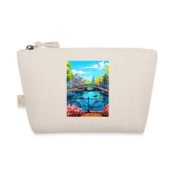 Amsterdam Pays-Bas Affiche de voyage Souvenir WPA - Trousse biologique - nature - Devant