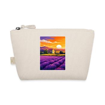 Provence Frankreich Reise Poster Souvenir Farbe WPA - Bio-Täschchen - Natur - Vorne