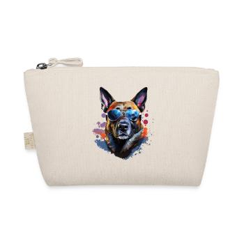 Malinois avec lunettes de soleil - Trousse biologique - nature - Devant