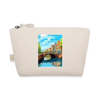 Amsterdam Pays-Bas Affiche de voyage Souvenir WPA - Trousse biologique - nature - Devant