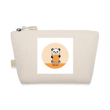 Panda - Bio-Täschchen - Natur - Vorne