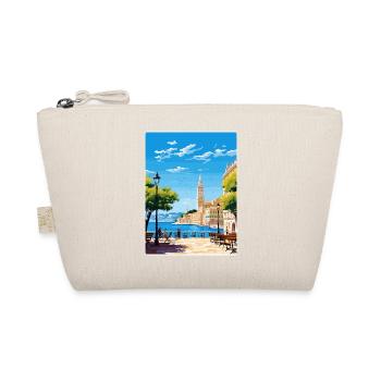 Triste Italien Reise Poster Souvenir Postkarte Farbe - Bio-Täschchen - Natur - Vorne