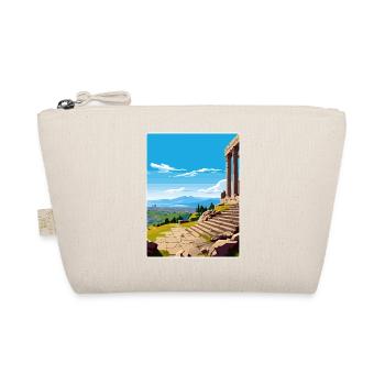 Pergame Turquie Ville Voyage Poster Souvenir WPA - Trousse biologique - nature - Devant