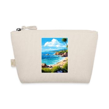Corse France Voyage Poster Souvenir Peinture WPA - Trousse biologique - nature - Devant