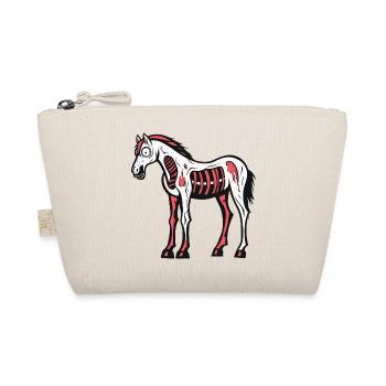 Cheval Halloween Bande dessinée Drôle - Trousse biologique - nature - Devant