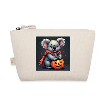 A chibi koala for Halloween - Organic Pouch - nature - Front