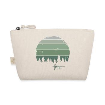 Wald retro Freiheit Baum Natur Graffiti Symbol - Bio-Täschchen - Natur - Vorne