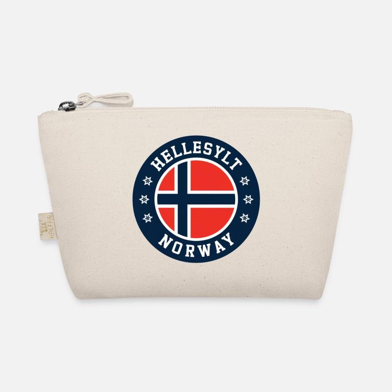 Hellesylt Drapeau de la Norvège Trousse biologique