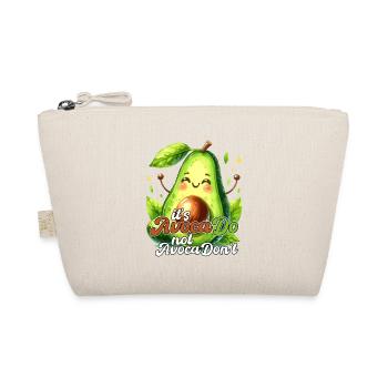 Happy Avocado its AvocaDo Design - Organic Pouch - nature - Front