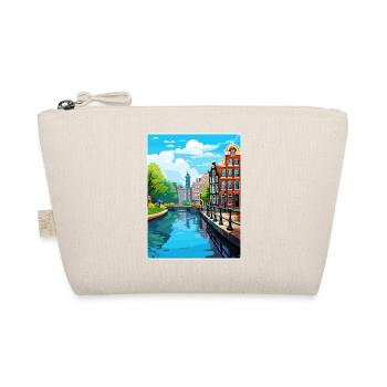 Amsterdam Pays-Bas Affiche de voyage Souvenir WPA - Trousse biologique - nature - Devant