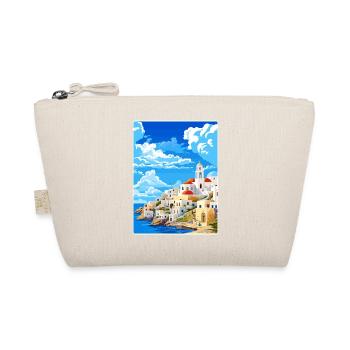 Astypalaia Griechenland Reise Poster Souvenir Farbe WPA - Bio-Täschchen - Natur - Vorne
