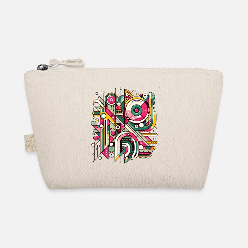 Neon Geometry — Hypergrid Bio-Täschchen