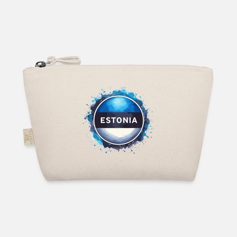 Drapeau de l’Estonie Drapeau Cadeau Trousse biologique