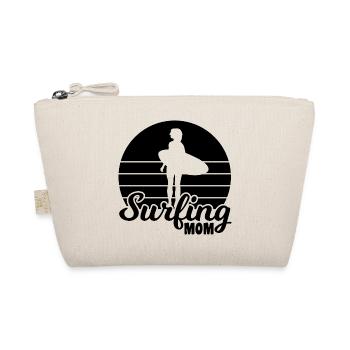 Surfer Mom - Organic Pouch - nature - Front