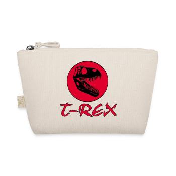 Tyrannosaurus Dinosaur - Organic Pouch - nature - Front