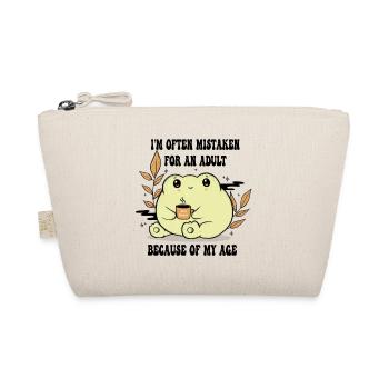 Cozy Baby Frog Mug - Organic Pouch - nature - Front