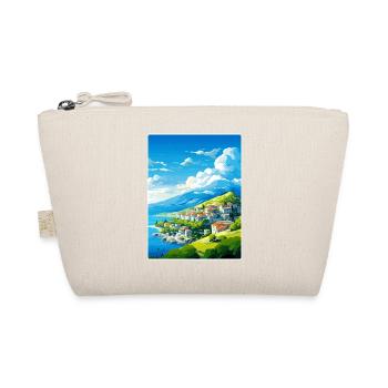 Mont Pélion Grèce Affiche de voyage vintage Souvenir - Trousse biologique - nature - Devant