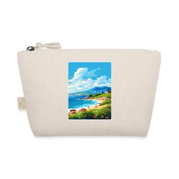 Mani Halbinsel Griechenland Reiseposter Souvenir WPA - Bio-Täschchen - Natur - Vorne