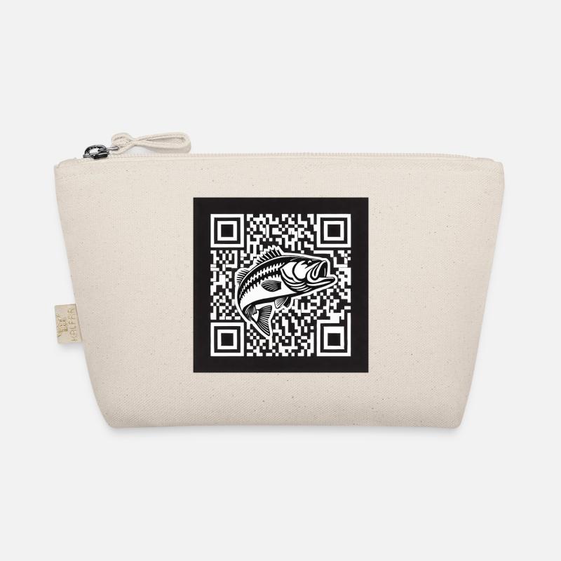 Barsch QR Code Design Bio-Täschchen