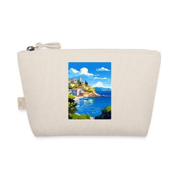 Pylos Grèce Affiche de voyage Peinture de carte postale souvenir - Trousse biologique - nature - Devant