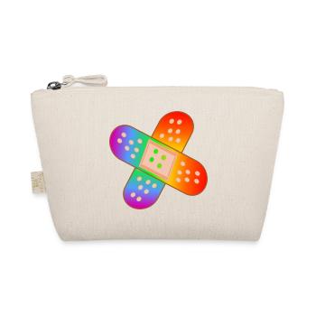 RAINBOW PATCH - Organic Pouch - nature - Front