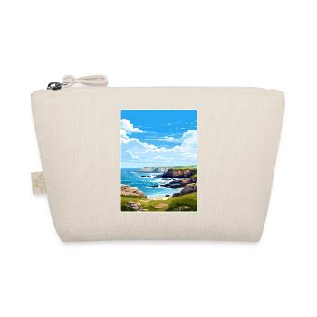 Godrevy Point Angleterre Affiche de voyage Souvenir WPA - Trousse biologique - nature - Devant