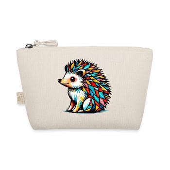 Igel - Bio-Täschchen - Natur - Vorne