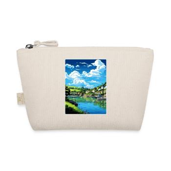 Fowey River Angleterre Affiche de voyage vintage souvenir - Trousse biologique - nature - Devant