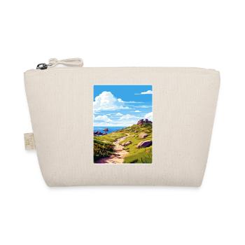 Lands End Cornwall England Reiseposter Souvenir - Bio-Täschchen - Natur - Vorne
