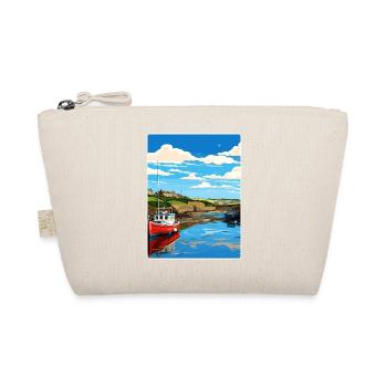 Bude Cornwall England Reiseposter Souvenir WPA - Bio-Täschchen - Natur - Vorne