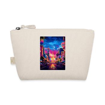 Las Vegas Nevada Reise Poster Souvenir Farbe WPA - Bio-Täschchen - Natur - Vorne