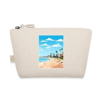 Manhattan Beach California Travel Poster Souvenir - Organic Pouch - nature - Front