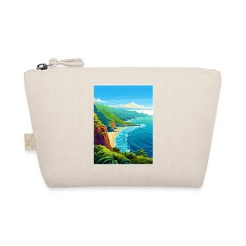 Na Pali Coast Hawaii Travel Poster Souvenir WPA - Organic Pouch - nature - Front