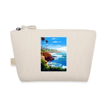 La Jolla Cove Kalifornien Reiseposter Souvenir - Bio-Täschchen - Natur - Vorne