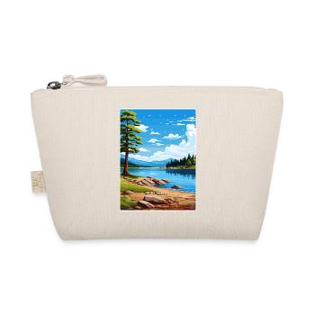 Big Bear Lake California Travel Poster Souvenir - Organic Pouch - nature - Front