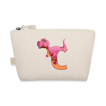 C - DINOSAURE, personnalisable - Trousse biologique - nature - Devant