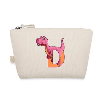 D - DINOSAURE, personnalisable - Trousse biologique - nature - Devant